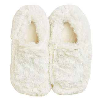 Cream Warmies Slippers for Women
