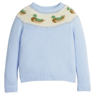 Fair Isle Sweater – Mallard
