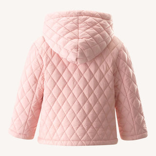 Pink Quilted Jacket
