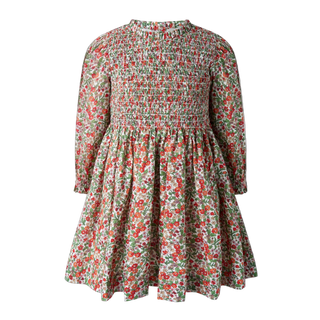 Botanical Ruched Dress
