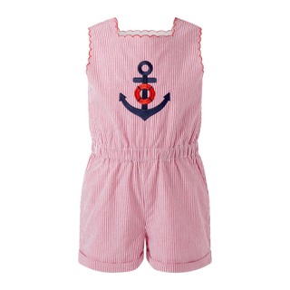 Anchor Embroidered Playsuit
