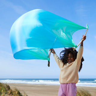 Giant Playsilk – Blue Green
