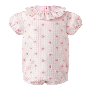 Heart Check Damask Bubble
