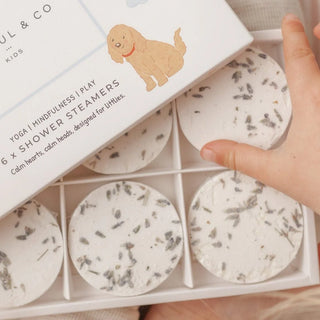 Sensory Lavender Shower Steamers – Calm & Relaxation
