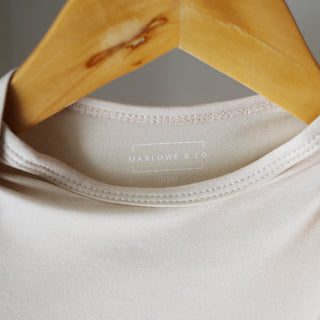 Bamboo Knotted Gown – Natural
