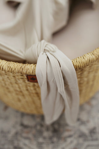 Bamboo Knotted Gown – Natural
