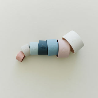 Classic Silicone Stacking Cups
