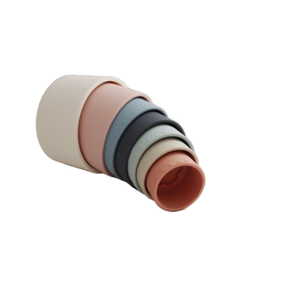 Classic Silicone Stacking Cups
