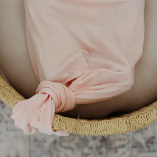 Bamboo Knotted Gown – Blush Pink
