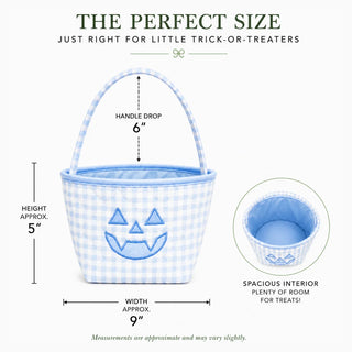Petite Pumpkin Tote – Blue
