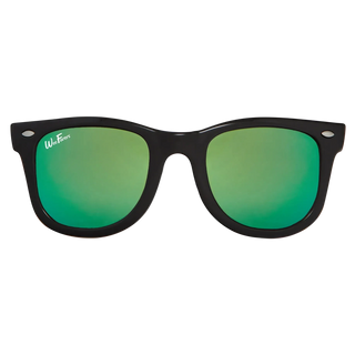 WeeFarers Sunglasses – Black with Sea Green Polarized
