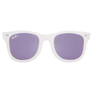 WeeFarers Sunglasses – White with Purple Polarized
