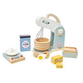 Home Baking Set – Wooden Mixer Play Set
