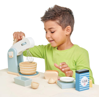Home Baking Set – Wooden Mixer Play Set
