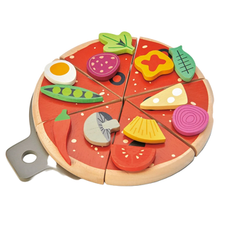 Pizza Party – Wooden Pretend Play Set
