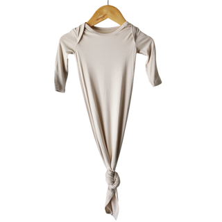 Bamboo Knotted Gown – Natural
