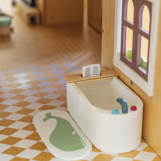 Dolls House Bathroom Furniture – Classic Bath Set

