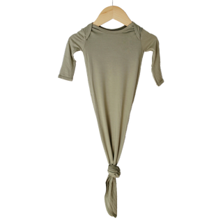 Bamboo Knotted Gown – Dried Thyme
