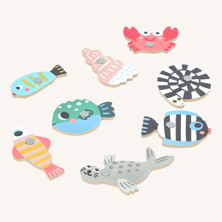 Magnetic Fishing Game – Wooden Catch & Play Set
