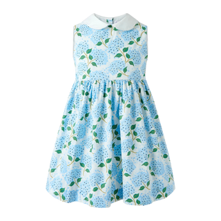 Hydrangea Peter Pan Collar Dress
