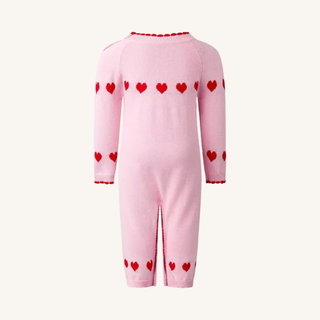 Heart Intarsia Playsuit
