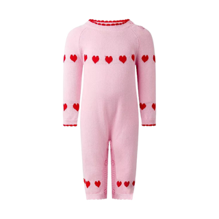 Heart Intarsia Playsuit
