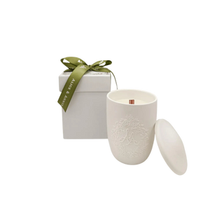 Fireside Study Beeswax Candle
