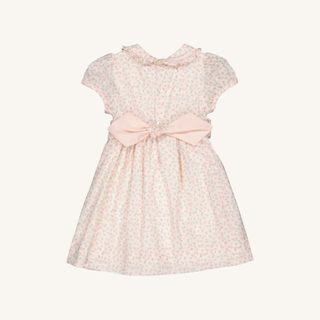 Pétronille Smocked Dress – Daisy Pink Print
