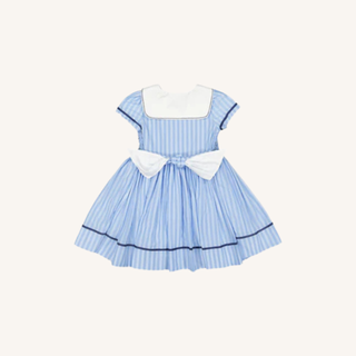 Riviera Dress – Blue Stripe
