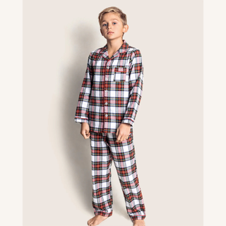 Children's Balmoral Tartan Two Piece Pajama Set
