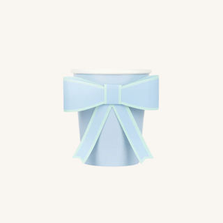 Pastel Bow Cups – Set of 8
