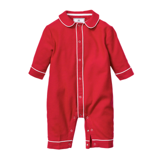 Red Flannel Cambridge Romper

