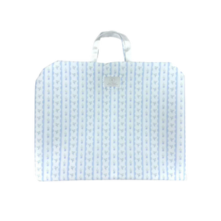 Garment Bag – Ribbon Floral Blue
