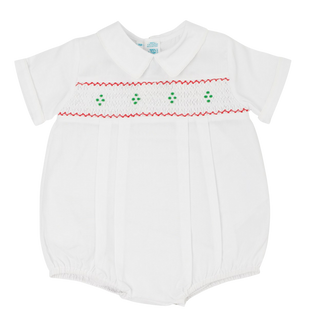 Smocked Holiday Creeper
