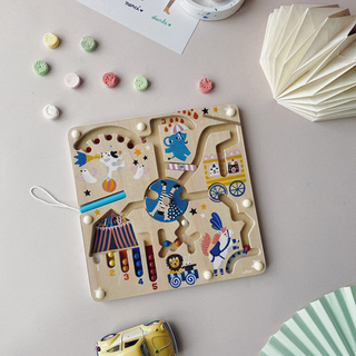 Magnetic Circus Maze – Wooden Learning Game
