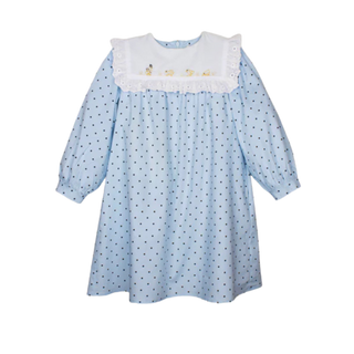 Esme Dress — Vintage Sky Dot
