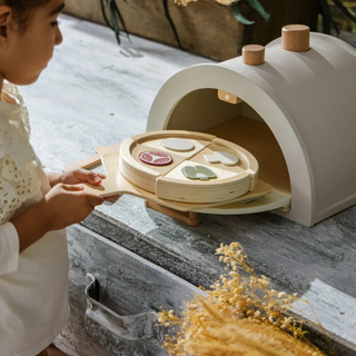 Wooden Pizza Oven Playset
