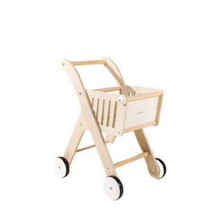 Wooden Shopping Cart
