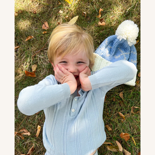 Blue Golf Winter Beanie
