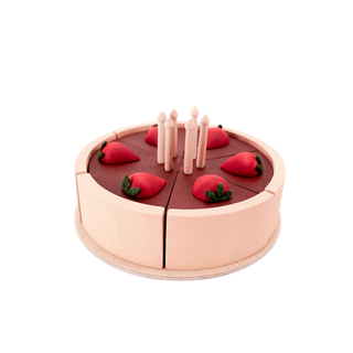 Wooden Chocolate Cake
