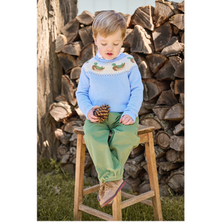 Fair Isle Sweater – Mallard
