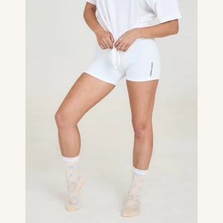 Winter Flowers Floral Grip Sock
