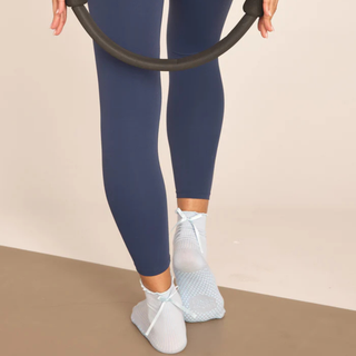 The Juliet Grip Sock in Baby Blue
