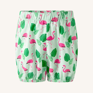 Green Flamingo Sundress & Bloomers
