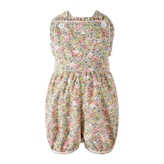 Floral Dungaree Set
