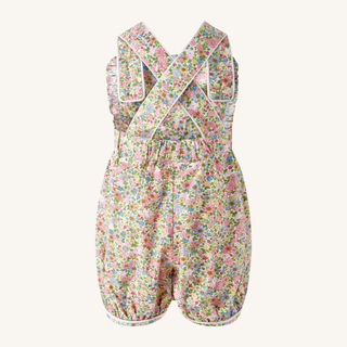 Floral Dungaree Set
