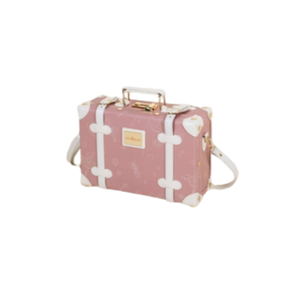 Vegan Leather Play Suitcase — Ballerina
