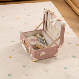 Vegan Leather Play Suitcase — Ballerina

