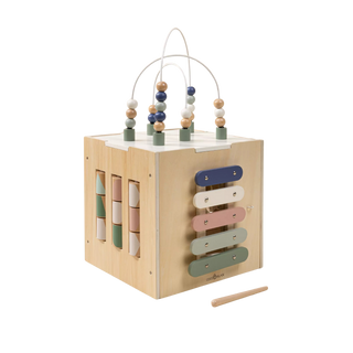 Wooden Activity Cube

