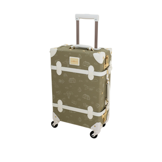 Vegan Leather Carry On Suitcase — Travel
